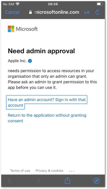 Consent Disabled