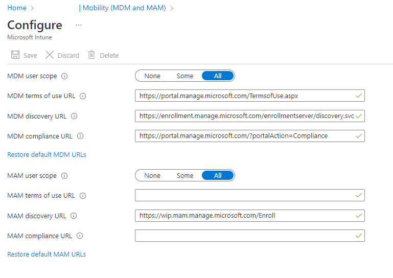 License Configuration