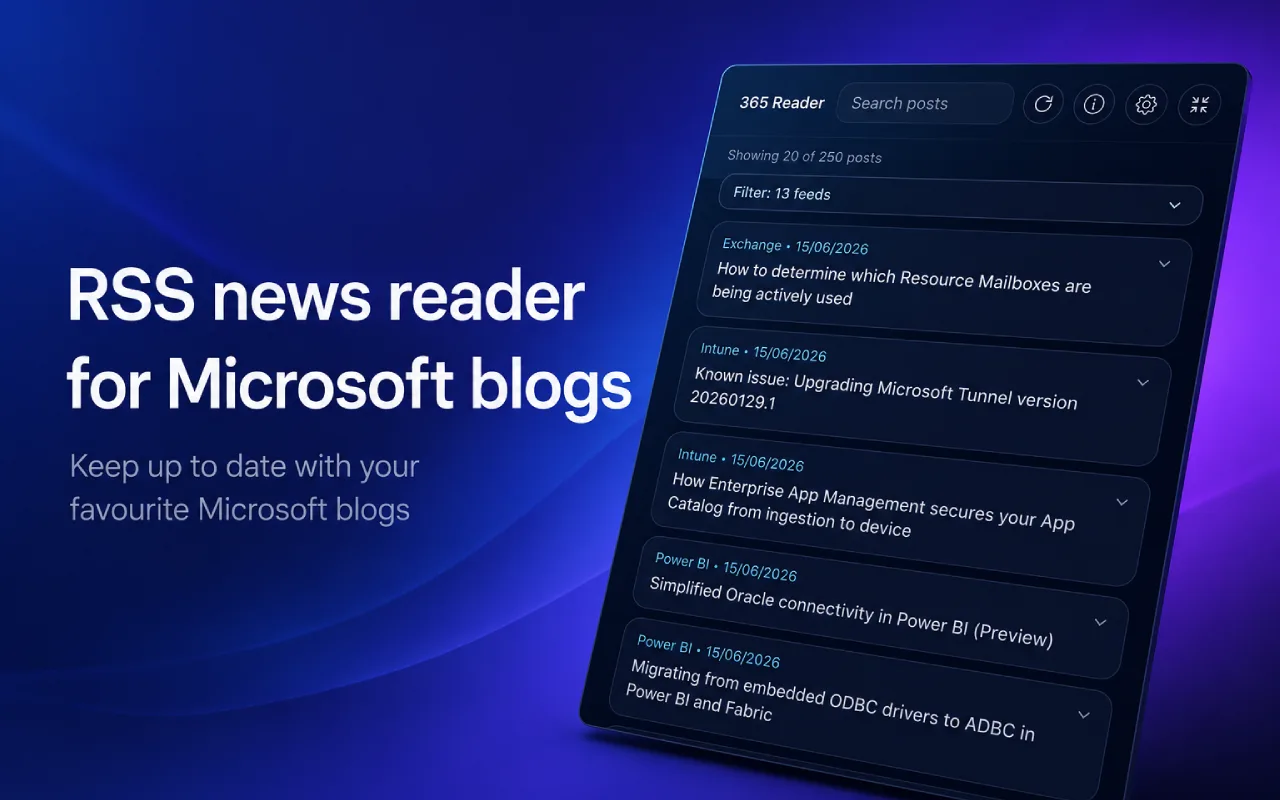365 Reader screenshot