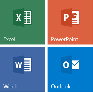 Microsoft Office icons