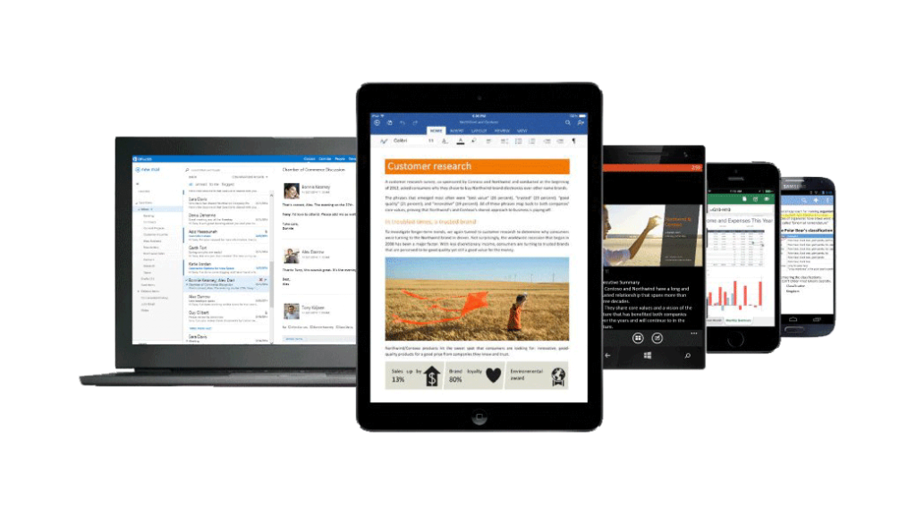 office on multiple devices