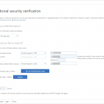 Azure MFA options