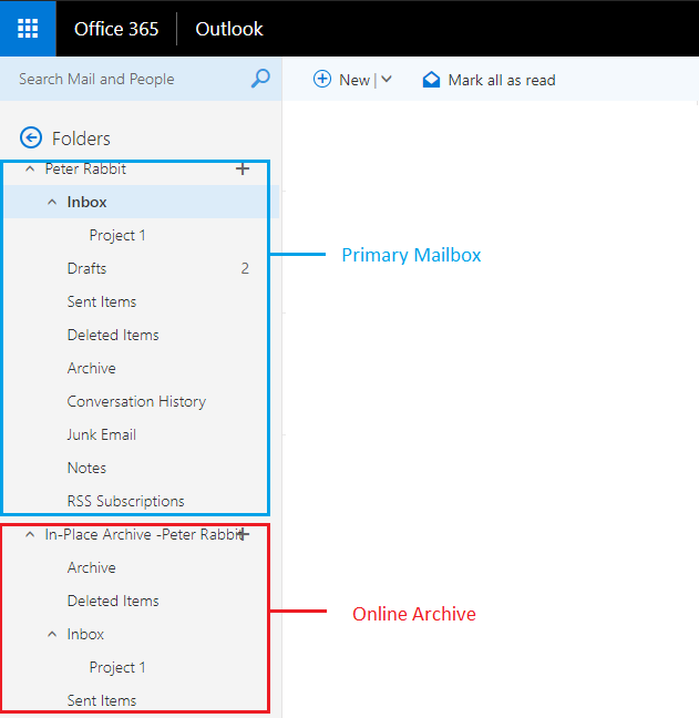 Using Exchange Online Archiving (Office 365) - Cloudrun