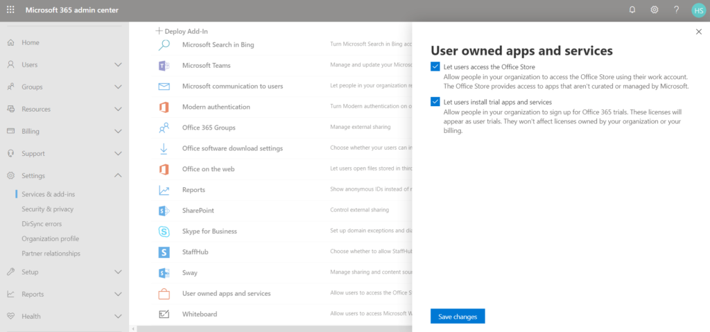 office 365 outlook add-ins