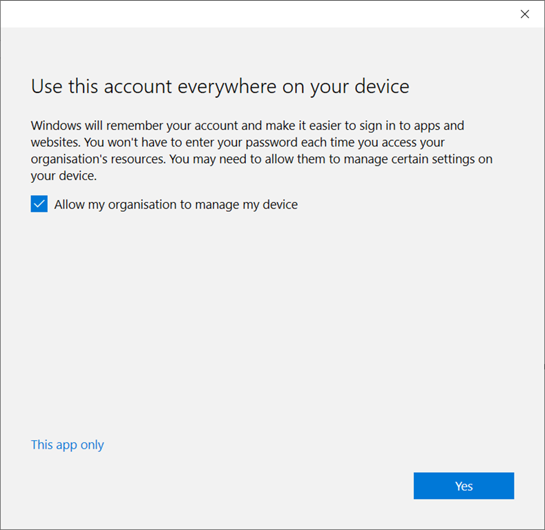 how to remove office 365 account signin request